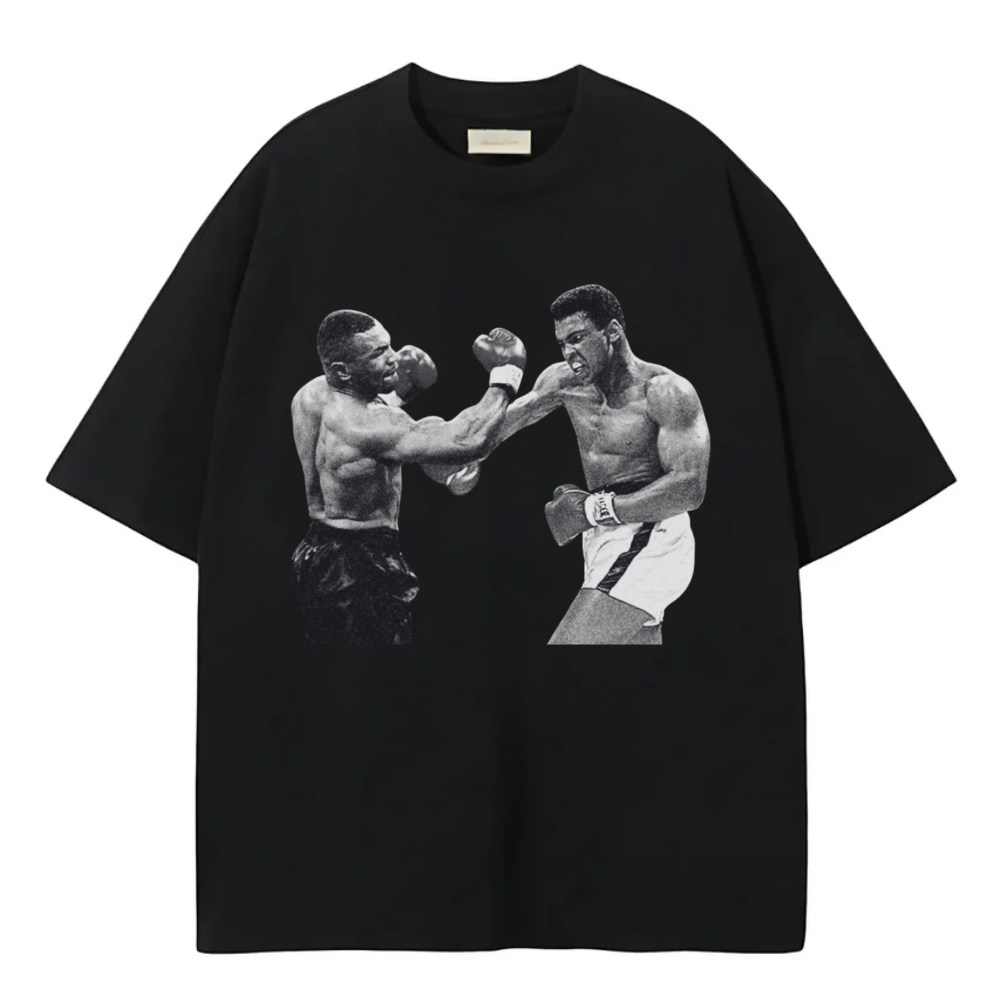 MIKE TYSON X MUHAMMAD ALI OVERSIZE TEE
