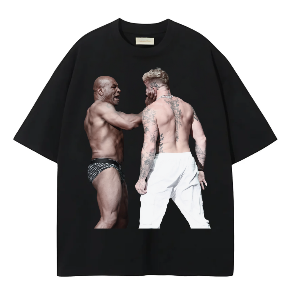 MIKE TYSON X JAKE PAUL OVERSIZE TEE